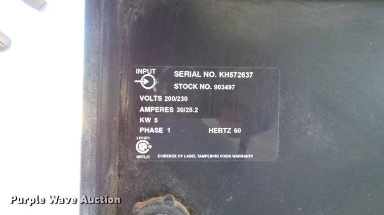 image for item EV9506 Miller Millermatic 185 wire welder