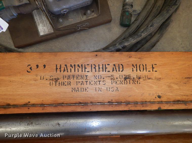 image for item FC9441 Vermeer hammer head mole