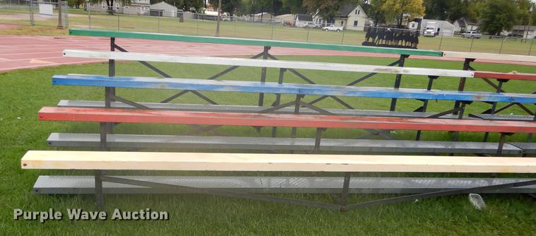 image for item FC9469 (4) steel bleachers