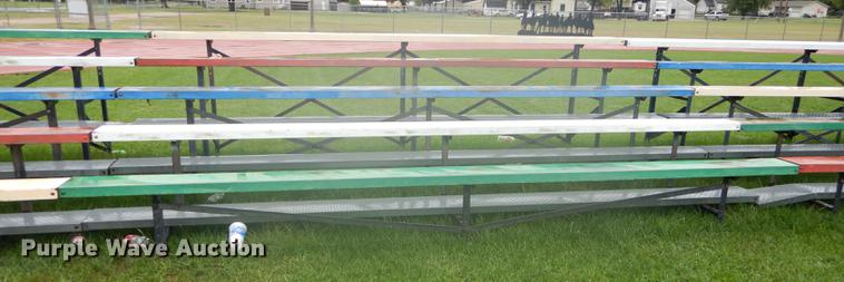 image for item FC9469 (4) steel bleachers