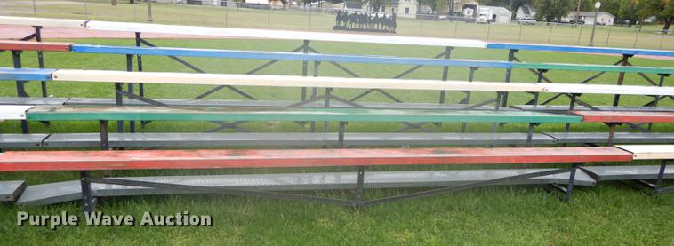 image for item FC9469 (4) steel bleachers