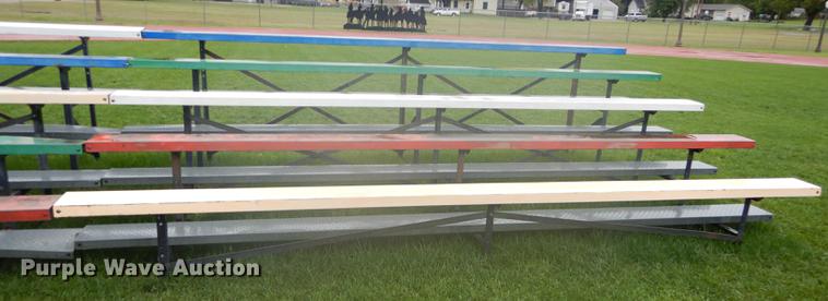 image for item FC9469 (4) steel bleachers