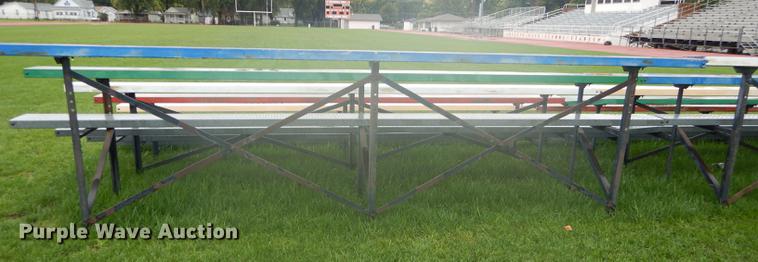 image for item FC9469 (4) steel bleachers