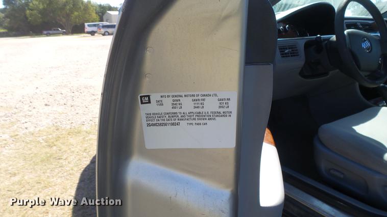 image for item FO9056 2006 Buick LaCrosse