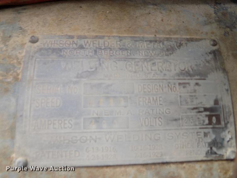 image for item FQ9038 Wilson AC/DC welder