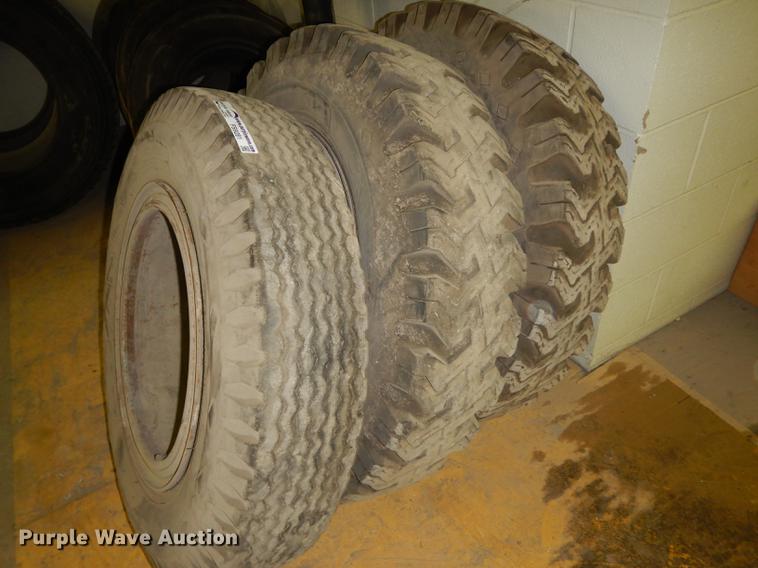 (3) Goodyear 8.2520 tires in Ottawa, KS Item FS9281 sold Purple Wave