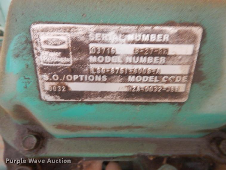 image for item FS9292 Onan 60 generator