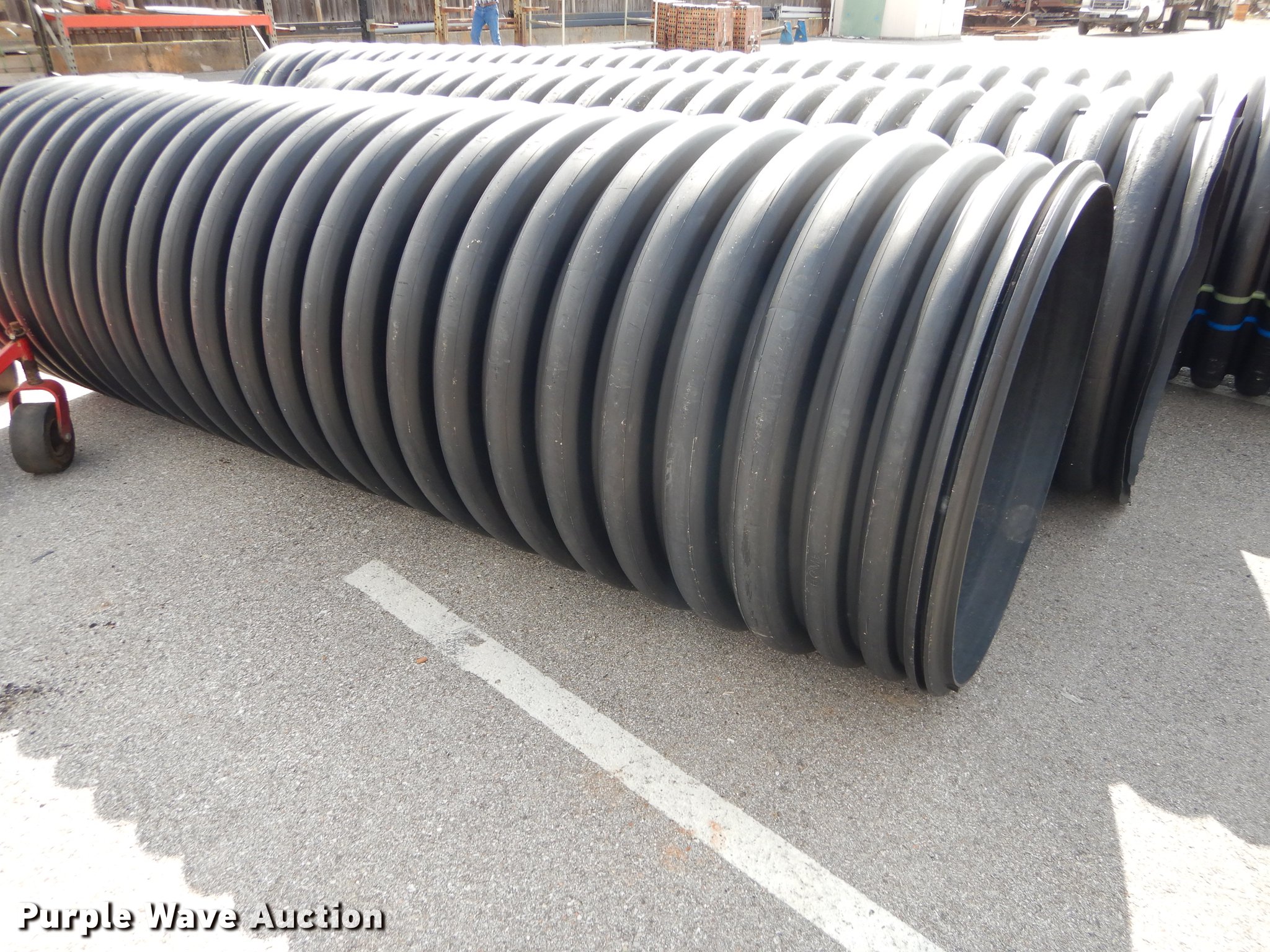 (3) plastic culvert tubes in Overland Park, KS Item EU9113 sold