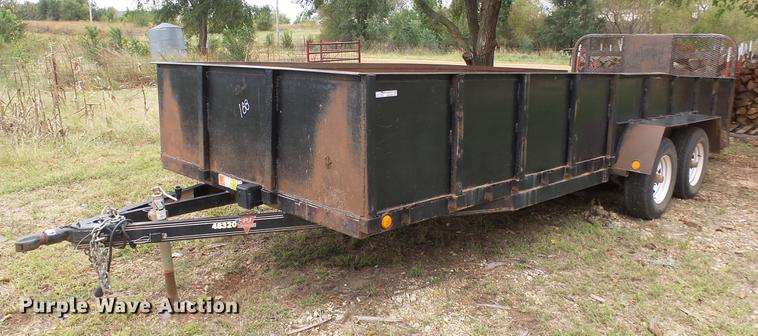 image for item AM9095 2014 PJ utility trailer