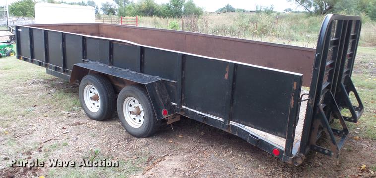 image for item AM9095 2014 PJ utility trailer