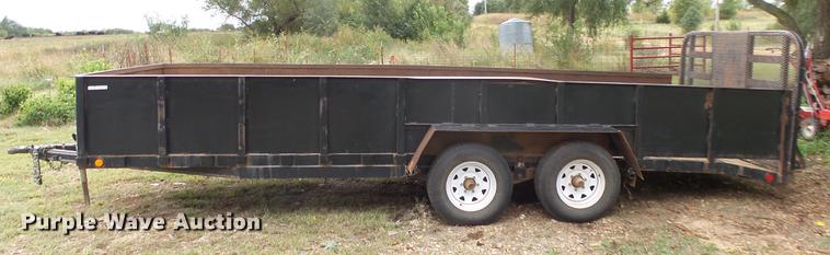 image for item AM9095 2014 PJ utility trailer