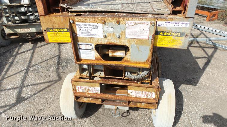 image for item AM9112 Mec 2034HT scissor lift