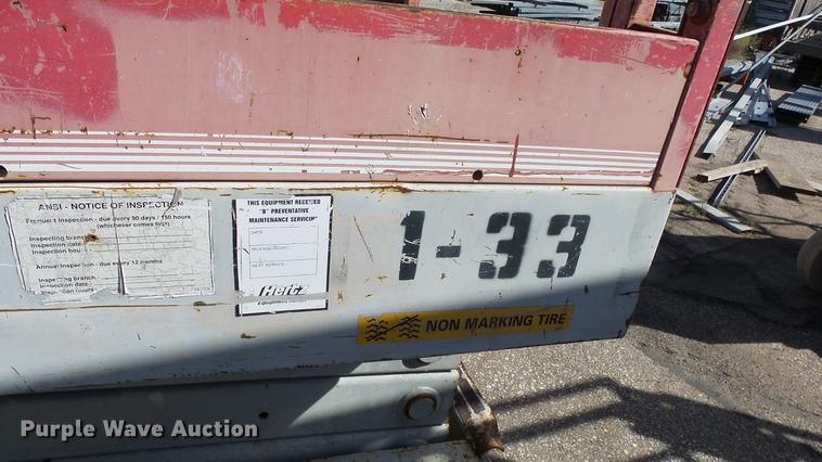 image for item AM9113 Mec 2548HT scissor lift