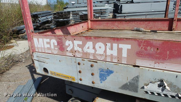image for item AM9113 Mec 2548HT scissor lift