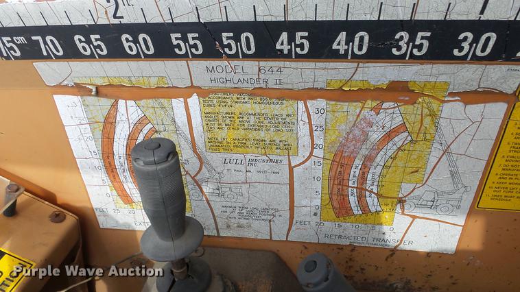 image for item AM9121 Lull 644 telehandler