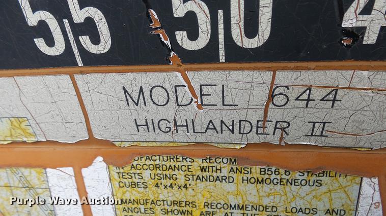 image for item AM9121 Lull 644 telehandler