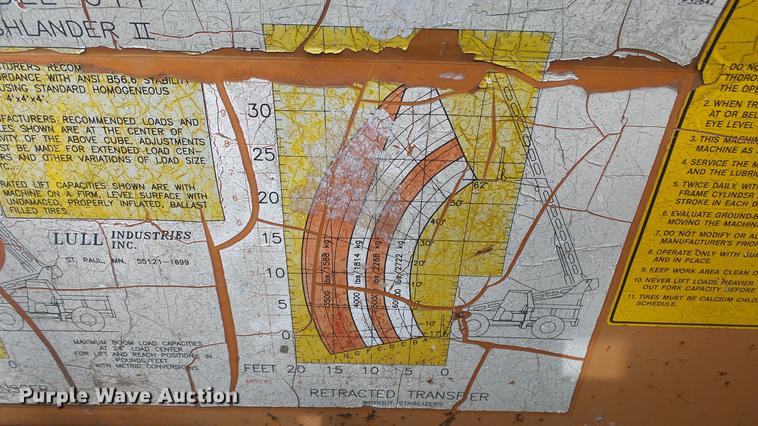 image for item AM9121 Lull 644 telehandler