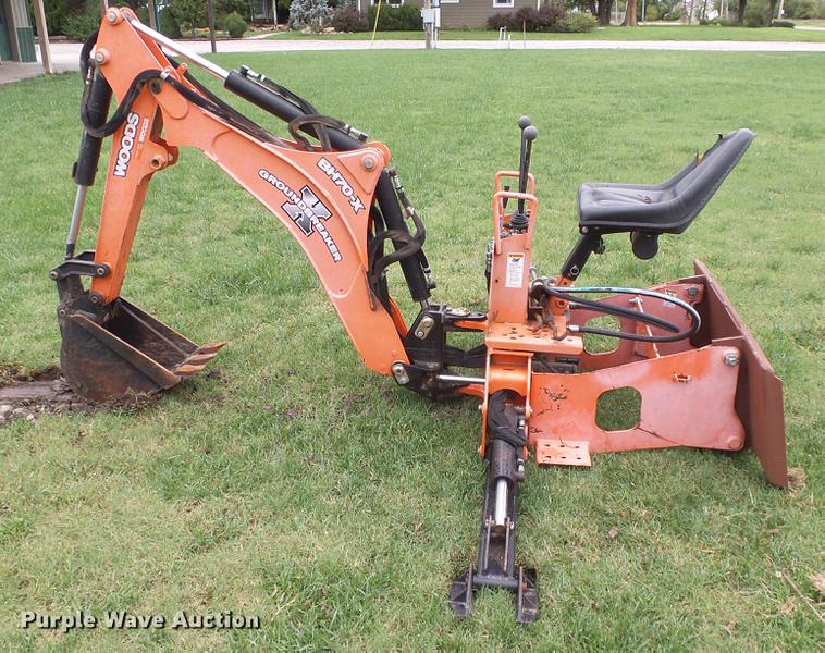 image for item AM9129 Woods BH70X-1 backhoe attachment