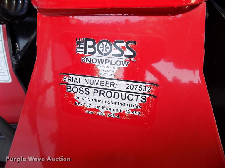 image for item DB8533 Boss Poly VXT snow plow