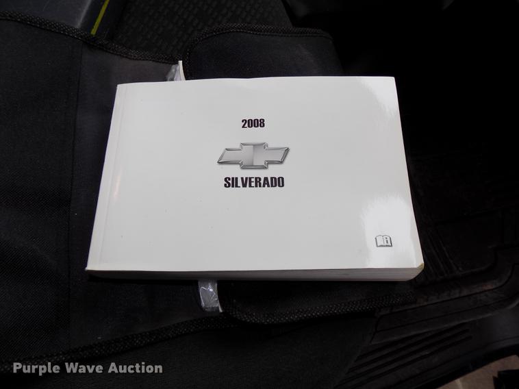 image for item DB8540 2008 Chevrolet Silverado 1500 Ext. Cab pickup truck