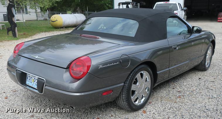 image for item DB8972 2003 Ford Thunderbird convertible
