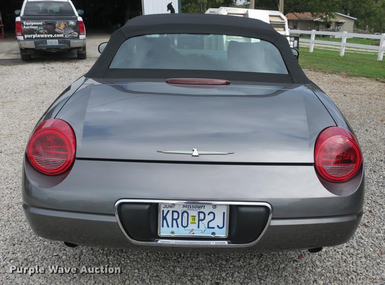 image for item DB8972 2003 Ford Thunderbird convertible