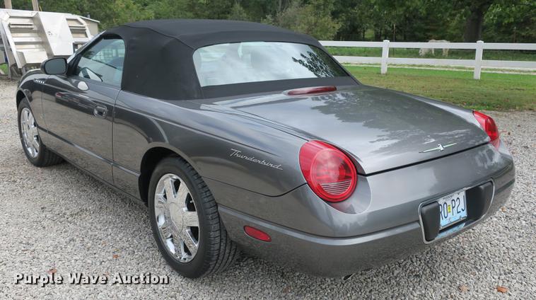image for item DB8972 2003 Ford Thunderbird convertible