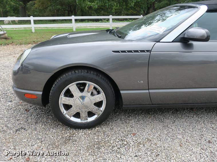 image for item DB8972 2003 Ford Thunderbird convertible