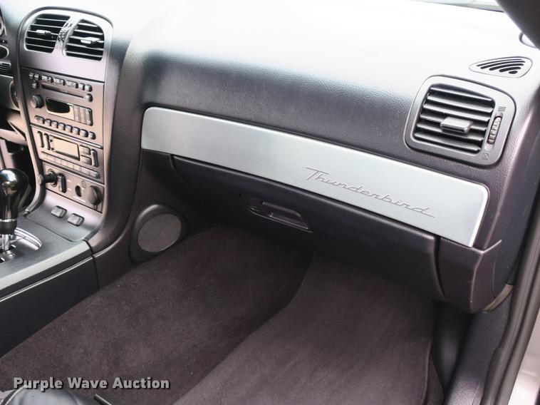 image for item DB8972 2003 Ford Thunderbird convertible