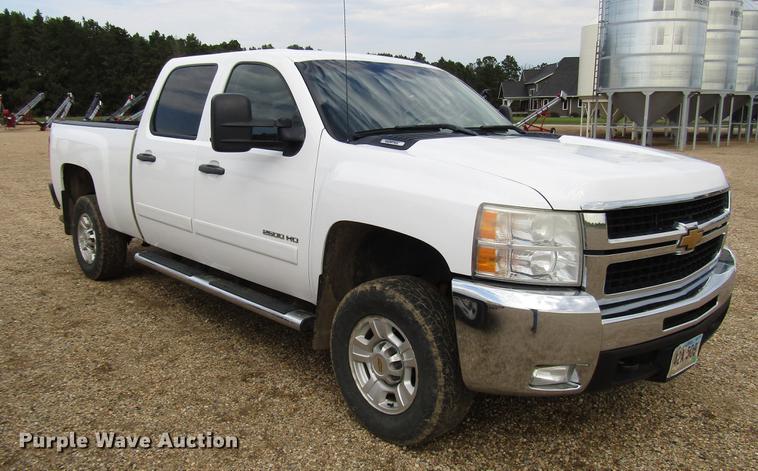 image for item DD4344 2007 Chevrolet Silverado 2500HD Crew Cab pickup truck