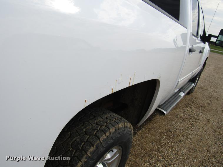 image for item DD4345 2009 Chevrolet Silverado 2500HD Crew Cab pickup truck