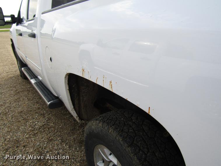 image for item DD4345 2009 Chevrolet Silverado 2500HD Crew Cab pickup truck