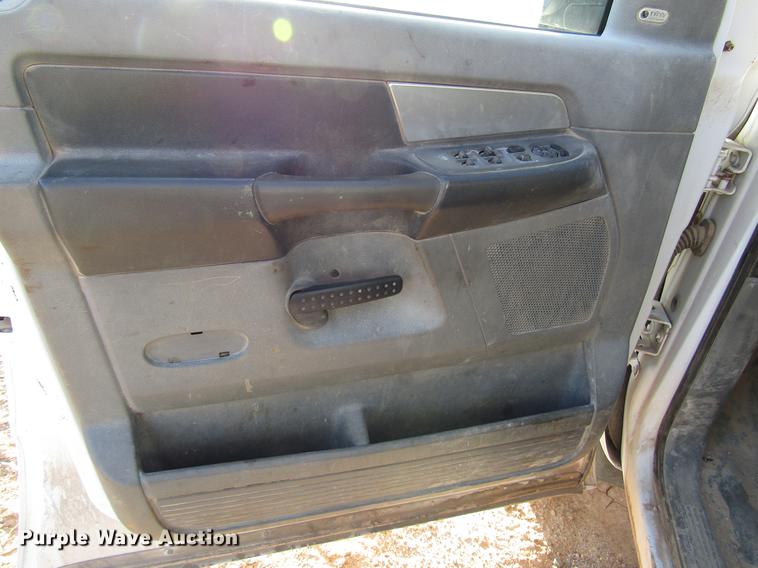 image for item DD4397 2008 Dodge Ram 4500 Quad Cab flatbed truck