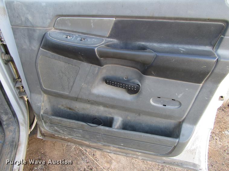 image for item DD4397 2008 Dodge Ram 4500 Quad Cab flatbed truck