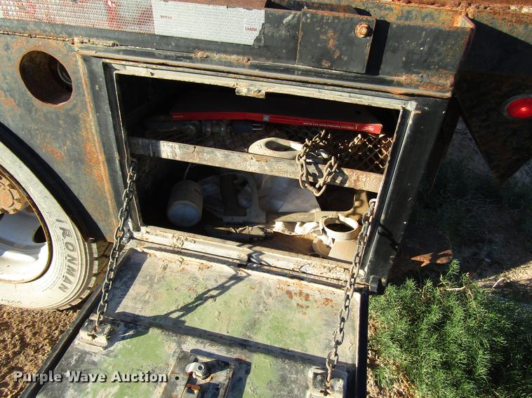 image for item DD4397 2008 Dodge Ram 4500 Quad Cab flatbed truck