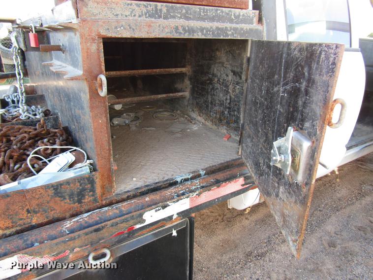 image for item DD4397 2008 Dodge Ram 4500 Quad Cab flatbed truck