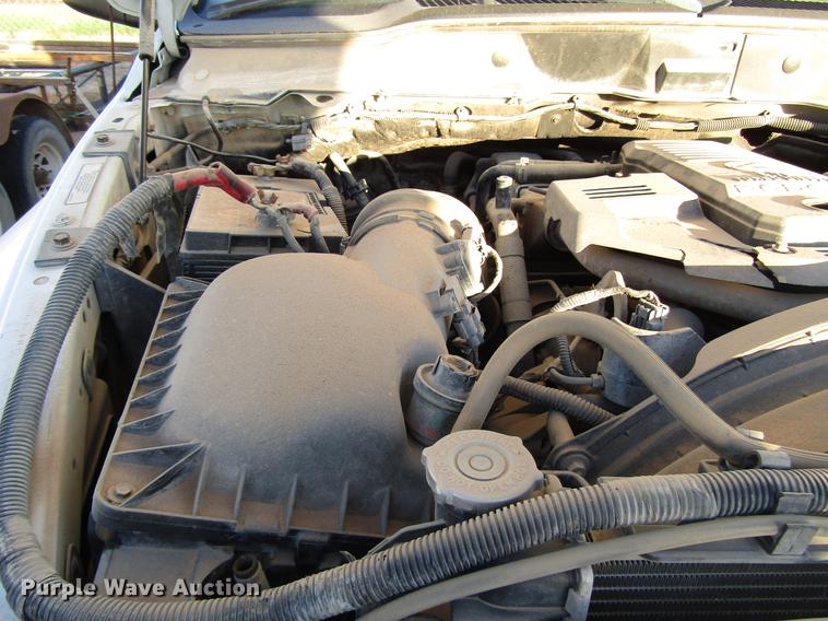 image for item DD4397 2008 Dodge Ram 4500 Quad Cab flatbed truck