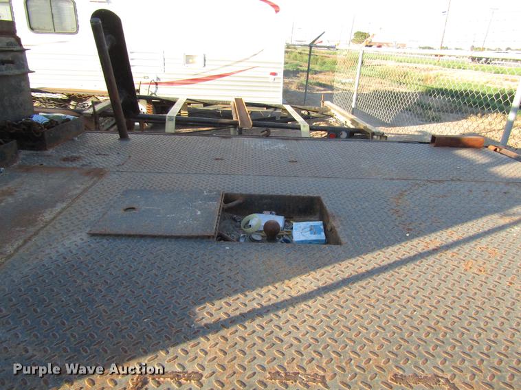 image for item DD4397 2008 Dodge Ram 4500 Quad Cab flatbed truck