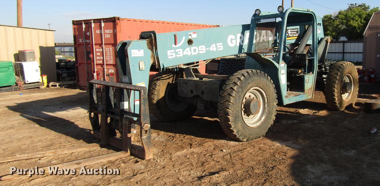 image for item DD4402 Gradall 534D9-45 telehandler