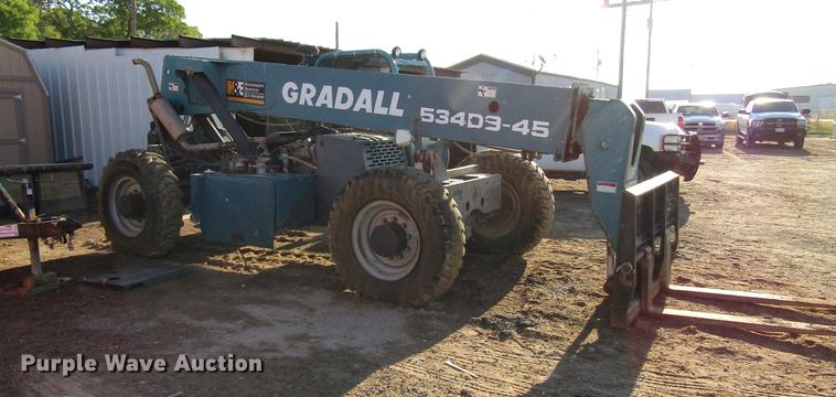 image for item DD4402 Gradall 534D9-45 telehandler