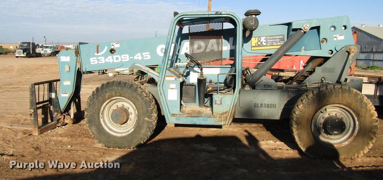 image for item DD4402 Gradall 534D9-45 telehandler