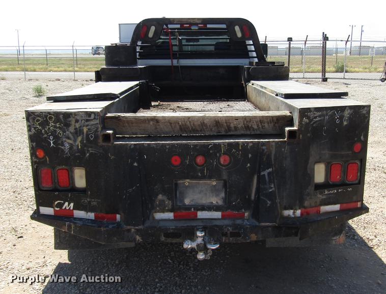 image for item DD4406 2012 Dodge Ram 5500 Crew Cab flatbed truck