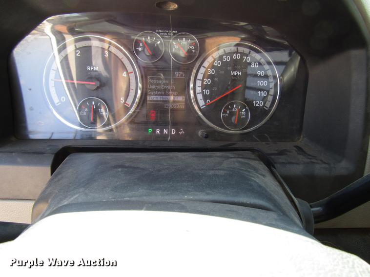 image for item DD4406 2012 Dodge Ram 5500 Crew Cab flatbed truck