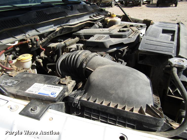 image for item DD4406 2012 Dodge Ram 5500 Crew Cab flatbed truck