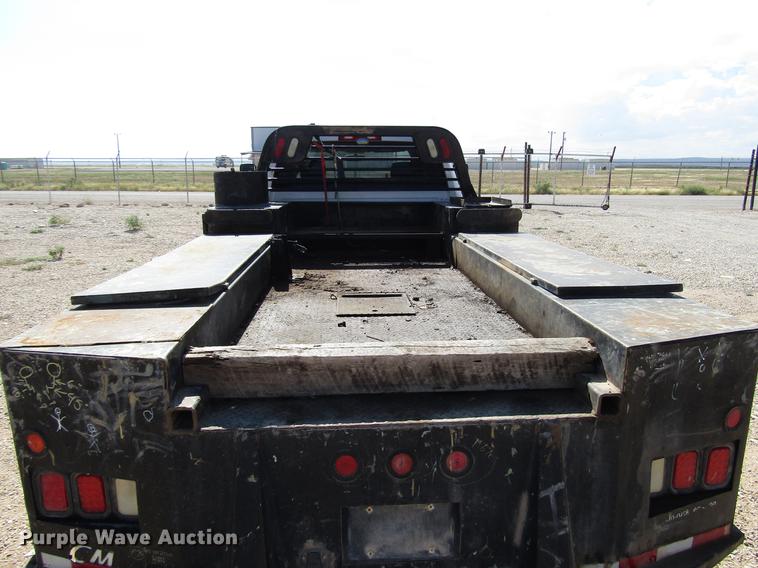 image for item DD4406 2012 Dodge Ram 5500 Crew Cab flatbed truck