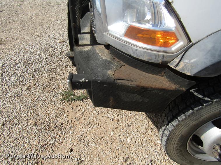 image for item DD4406 2012 Dodge Ram 5500 Crew Cab flatbed truck