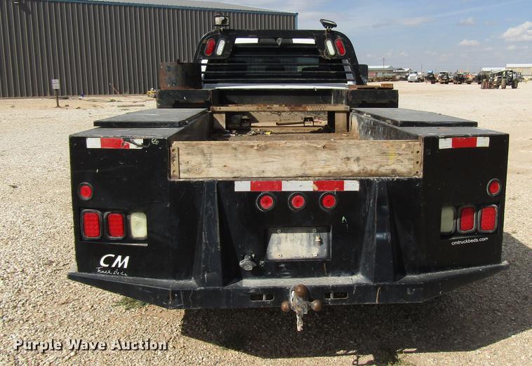 image for item DD4407 2012 Dodge Ram 5500 Crew Cab flatbed truck