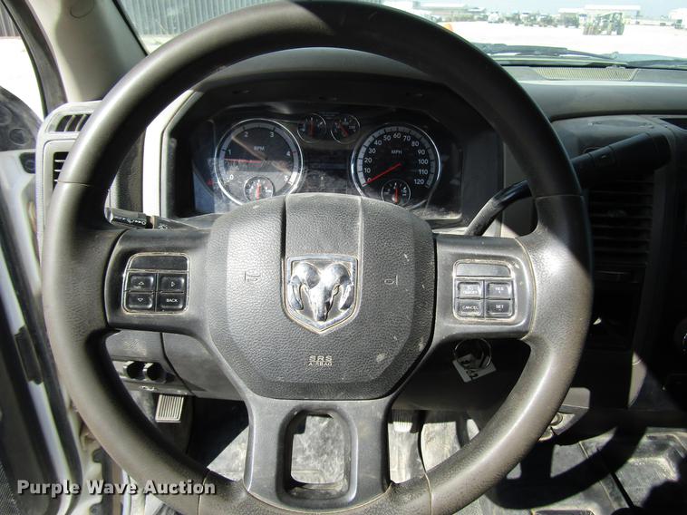 image for item DD4407 2012 Dodge Ram 5500 Crew Cab flatbed truck