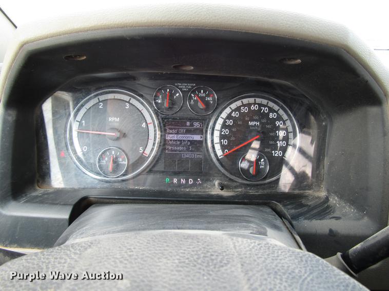 image for item DD4407 2012 Dodge Ram 5500 Crew Cab flatbed truck