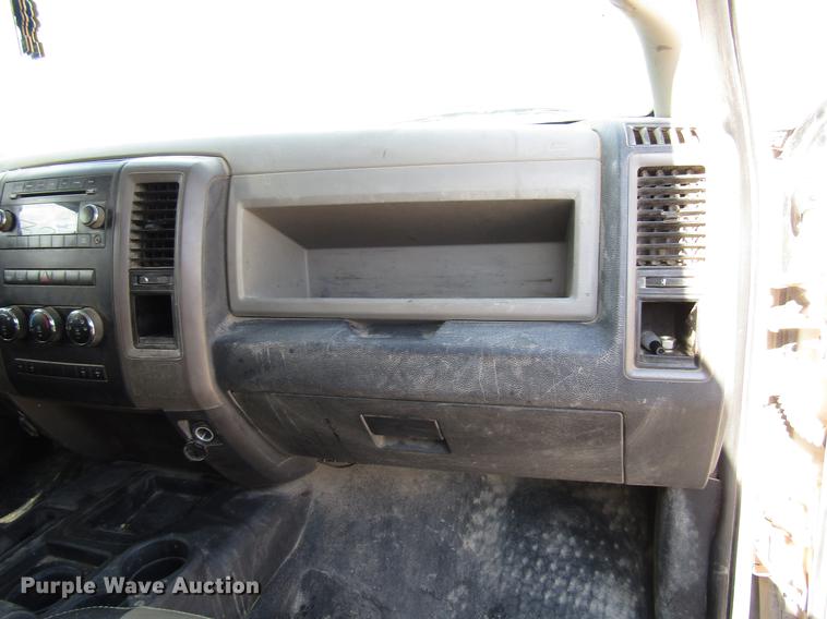 image for item DD4407 2012 Dodge Ram 5500 Crew Cab flatbed truck